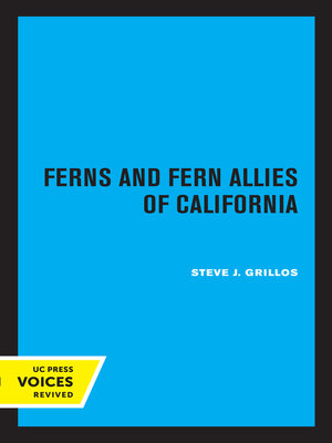 cover image of Ferns and Fern Allies of California